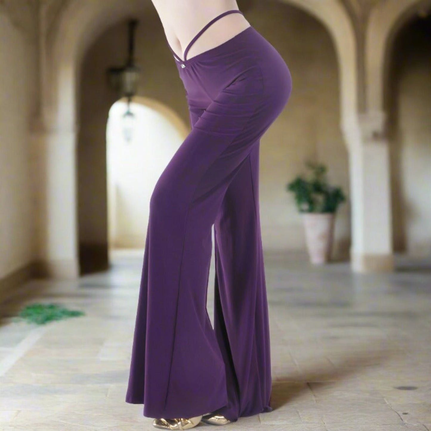 Shop our dance pants collection featuring a variety of styles for belly dance practice and performances. Find comfortable and versatile options including harem pants, yoga pants, and stretch pants. Our selection offers different cuts, colors, and fabrics designed for movement, layering, and a perfect fit for every dancer