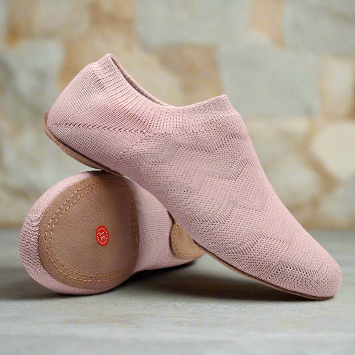 RAUSINA pale pink Indoor dance shoes