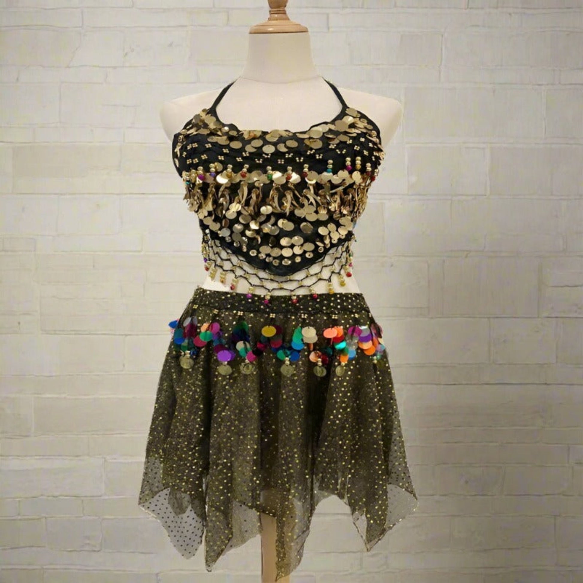 Shop Tribal/Fusion belly dancewear, including ATS (American Tribal Style) belly dance costumes, tribal bras, fusion belts, tribal skirts, cholis, and tribal tops. Discover unique tribal fusion sets, ATS dance outfits, tribal dancewear, fusion costumes, and modern tribal belly dancewear for performances