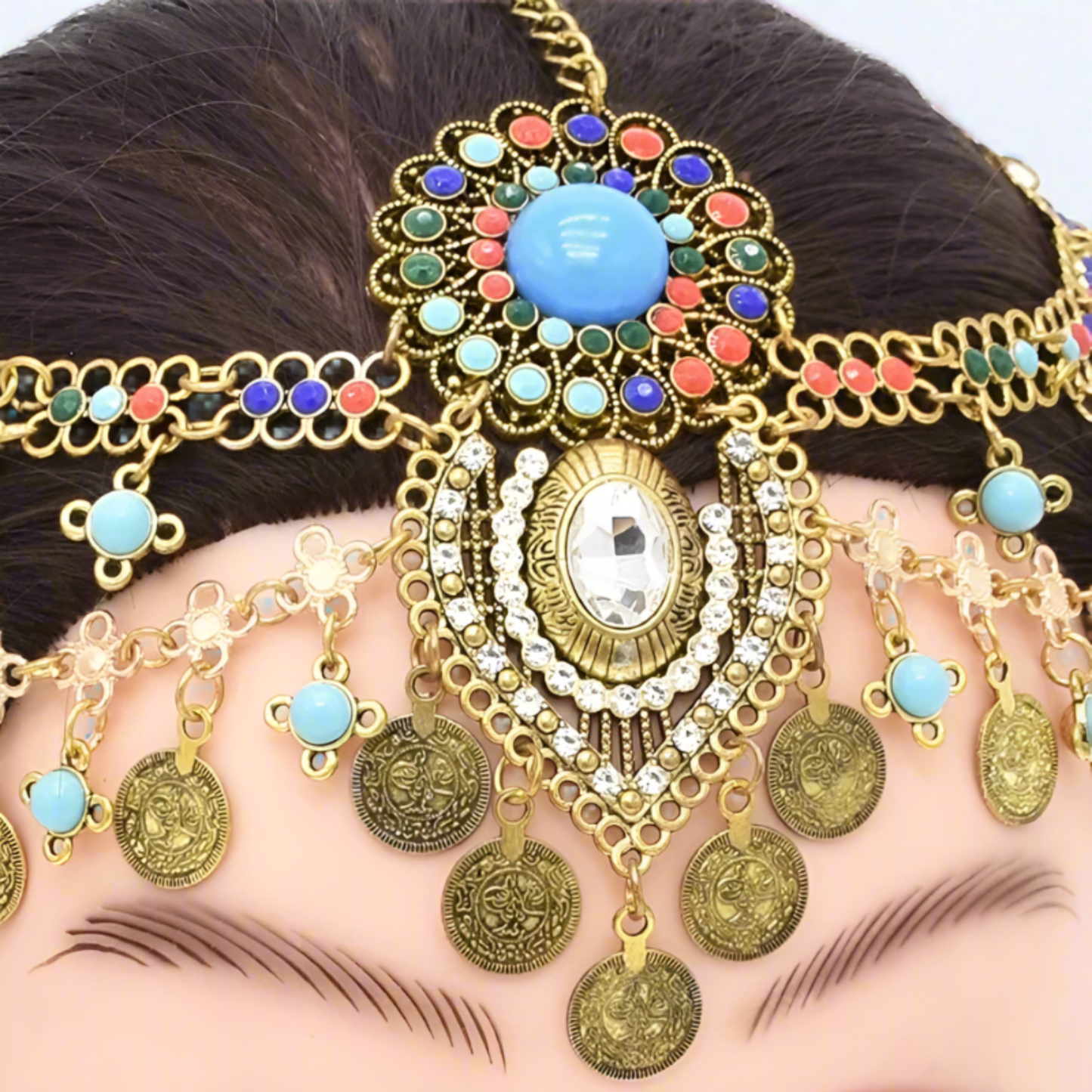 Shop our belly dance jewelry collection, including headdresses, hair clips, earrings, hip chains anklets & body chains. Shop ornate dance jewelry, decorative belly dance accessories, and performance jewelry. Find intricate designs and vibrant pieces perfect for your belly dance costumes and stage outfits free shipping