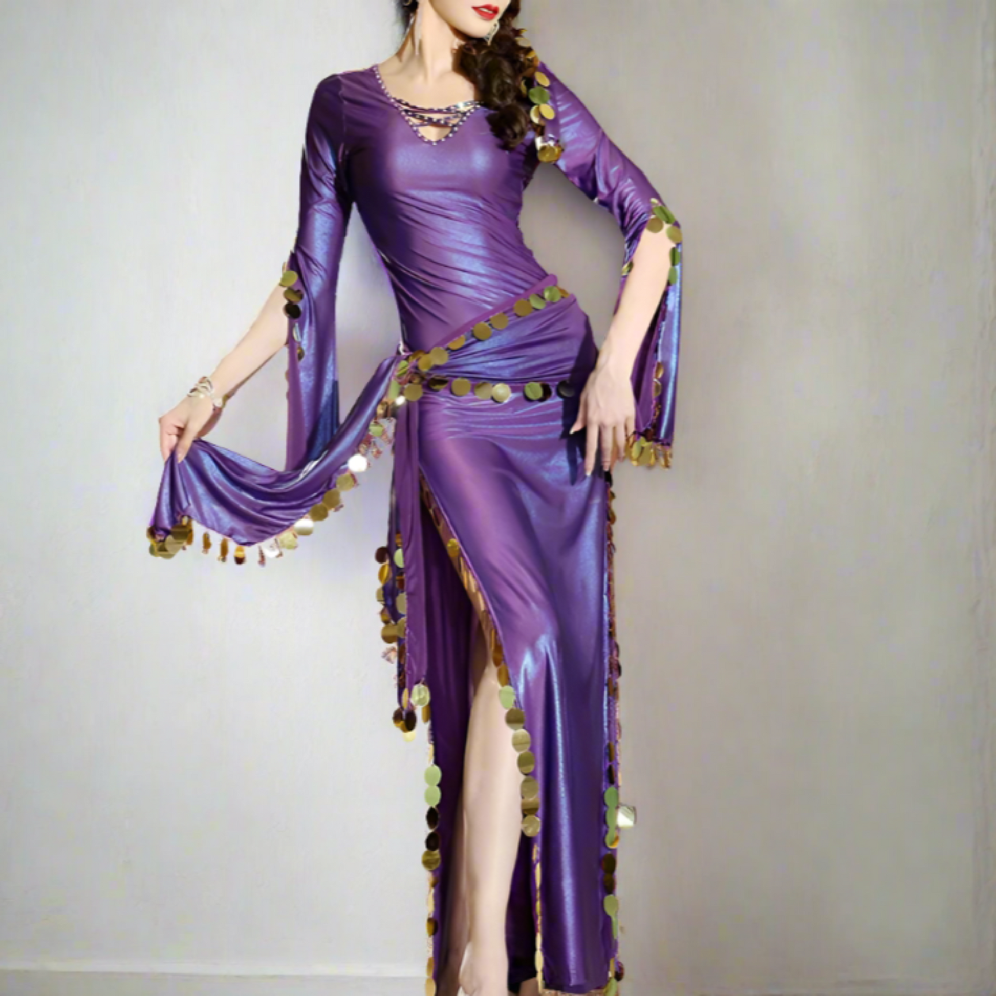 Baladi & Saidi dancewear with traditional Egyptian belly dance costumes. Shop Baladi, Saidi costumes, folk dance, oriental dance, & stage-ready outfits. Discover Baladi dresses, Saidi galabeyas, performance costumes, practice wear, & a variety of styles, sizes, & fabrics suitable for cultural events and dance classes
